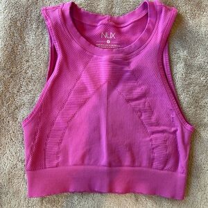 Fuchsia SoulCycle Size Small Sports Bra